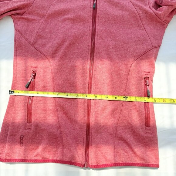 McKinley Women Size XS Long Sleeve Full Zip Pink Hiking Inside Pockets Jacket - Picture 9 of 16